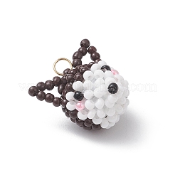 Стеклянные подвески из бисера&nbsp;PALLOY-MZ01131