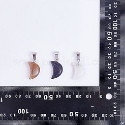 15шт 15 стиля подвески из натуральных и синтетических смешанных драгоценных камней&nbsp;G-SZ0002-19