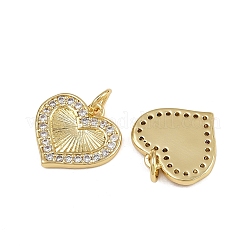 Латунные микро проложить кубического циркония подвески ZIRC-I367-04G-09