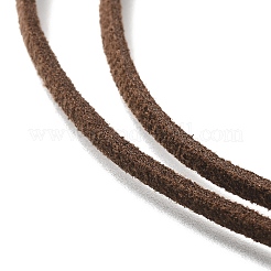 Ожерелья с подвесками в виде конуса из синтетической бирюзы в стиле бохо для женщин NJEW-G158-02