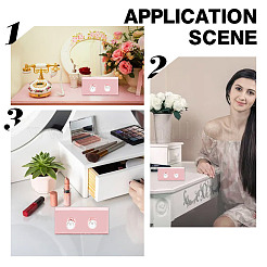 Карточка-витрина с серьгами из акрила 4 цвета&nbsp;ODIS-AR0001-05A