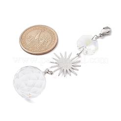 Украшение из латунного кулона&nbsp;HJEW-JM01616-02