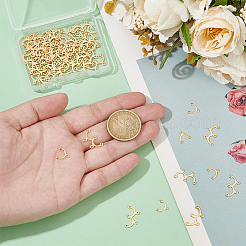 100 шт. 2 стиля 201 нержавеющая сталь радужная люстра компоненты соединения STAS-UN0061-31