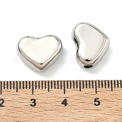 Бисером сердца латуни&nbsp;KK-G555-07P