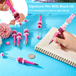 Шариковая ручка из пластика в виде цветка&nbsp;LS-BT-TAC0045-002G