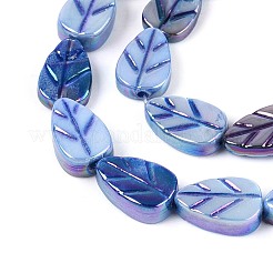 Нити резных бусин из натуральных пресноводных ракушек SHEL-N038-25