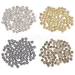 400 шт. 4-х цветные литые кнопки&nbsp;BUTT-GF0004-14