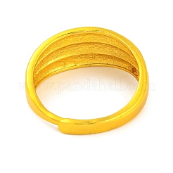 Латунные регулируемые кольца для женщин&nbsp;RJEW-G318-01G