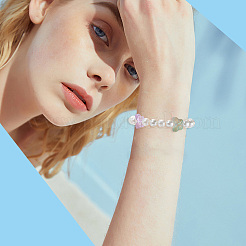 200 шт. прозрачные стеклянные бусины для выпечки GLAA-PA0001-13