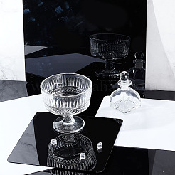 4 шт. 4 стиля акриловая отражающая демонстрационная доска AJEW-GO0001-96