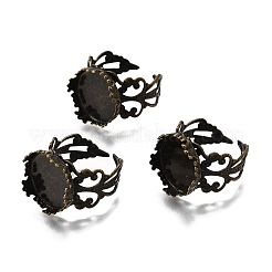 Манжеты латунные филигранные кольца&nbsp;KK-E477-AB-NF