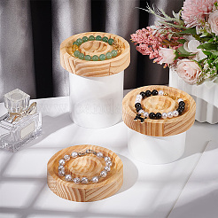 Организатор стеллажей для подносов для ювелирных изделий из дерева&nbsp;AJEW-WH0329-08C