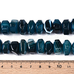 Природный агат бисер нитей G-N356-01A-14