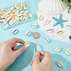 42 шт. Подвески из натуральных ракушек PALLOY-HY00047