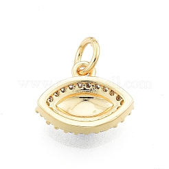 Латунные микропаве прозрачные кубические циркониевые подвески KK-I691-05D