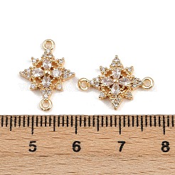 Латунные подвески из прозрачного кубического циркония KK-C115-23G