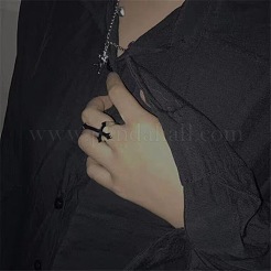 Кольца-манжеты с эмалью из сплава крест-накрест для мужчин FS-WGB4F7F-01