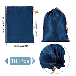 10 шт. атласный мешочек для хранения&nbsp;ABAG-NB0002-29B