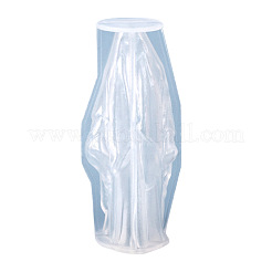 Хэллоуин волшебник халат свечи силиконовые Молды для статуй SIMO-PW0006-008