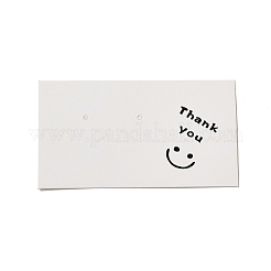 Открытки с прямоугольными бумажными серьгами&nbsp;LS-CDIS-A008-01A