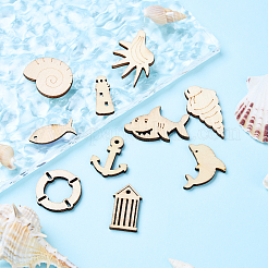 Древесины кабошонов&nbsp;WOOD-YW0001-29