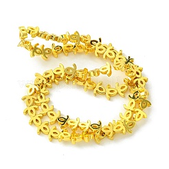 Гальванические нити из синтетических немагнитных гематитовых бусин G-H020-A01-02