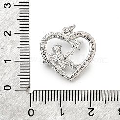 Латунные микро проложить кубического циркония подвески&nbsp;KK-F896-02P