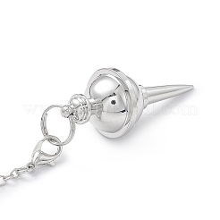 Стеллаж гальванический латунный заостренный биолокационный маятник AJEW-B020-02