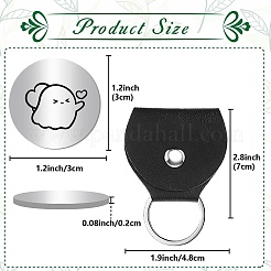 201 памятная монета из нержавеющей стали AJEW-CN0002-35F