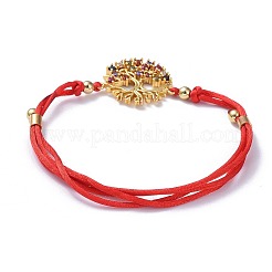 Регулируемые браслеты из нейлона BJEW-JB04430-02