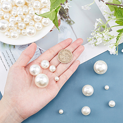 Смола имитация жемчуг бисер RESI-CA0001-07