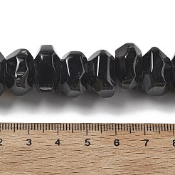Натуральный черный агат бисер нитей G-K392-A18
