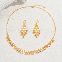 Комплекты из ожерелья и серег с кисточками в этническом ретро-стиле для женского банкета FC6404