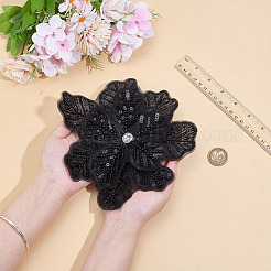 3D полиэстеровая вышивальная нить для пришивания/утюживания нашивок&nbsp;PATC-WH0023-21A