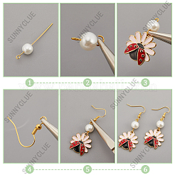 Наборы для изготовления сережек с подвесками своими руками&nbsp;DIY-SC0003-31