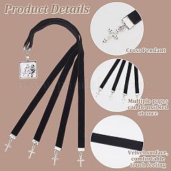 Бархатные закладки с одной лицевой стороной AJEW-AB00198