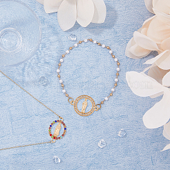 50 шт. 5 стиля религиозные сплавные соединительные подвески&nbsp;FIND-HY0002-42