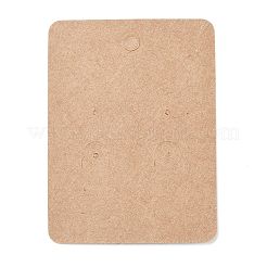 Пустые карточки для демонстрации украшений из крафт-бумаги X1-CDIS-G005-11