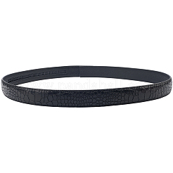 Поясные ремни из коровьей кожи с рисунком под крокодиловую кожу для мужчин&nbsp;AJEW-WH20020-437C