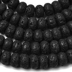 Бусы из натуральной лавы&nbsp;G-A280-A18-02