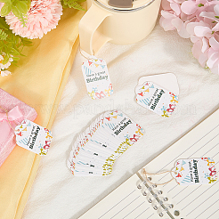 150 шт. бумажные подарочные бирки «С Днем Рождения»&nbsp;CDIS-SP0001-21F