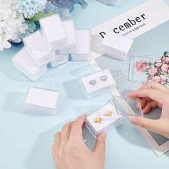 Ящик для хранения украшений из акрила&nbsp;LS-CON-WH0089-10B