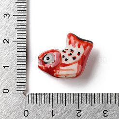 Фарфора ручной работы европейский бусины&nbsp;PORC-Z006-05A