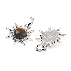 Природных тигровый глаз подвески&nbsp;G-F786-08P-29