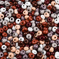 6/0 стеклянный бисер непрозрачного цвета&nbsp;SEED-N007-18E