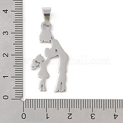 Не тускнеющие подвески из нержавеющей стали 304 на День матери STAS-U002-07P