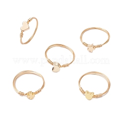 Кольца латуни пальца RJEW-JR00890