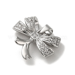 Покрытие стойки латунь микропаве прозрачные подвески из кубического циркония&nbsp;KK-R158-04P