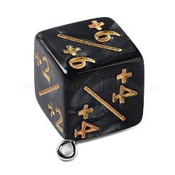 Подвески из непрозрачной смолы&nbsp;LS-RESI-G083-01C