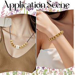 Бусы из сосны WOOD-PA0001-03B